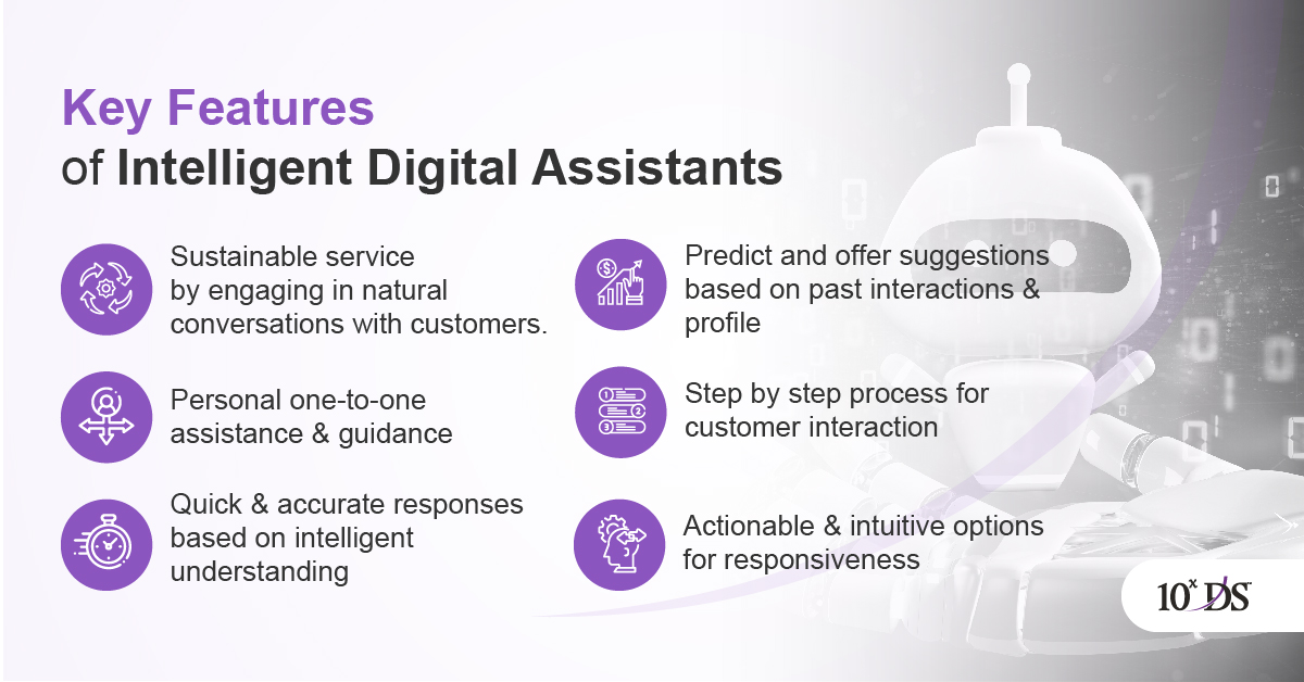 Intelligent Digital Assistants at your service 10xDS