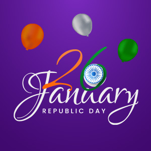 Happy Republic Day January 26