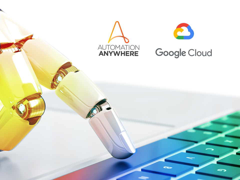 Automation Anywhere and Google Cloud partners