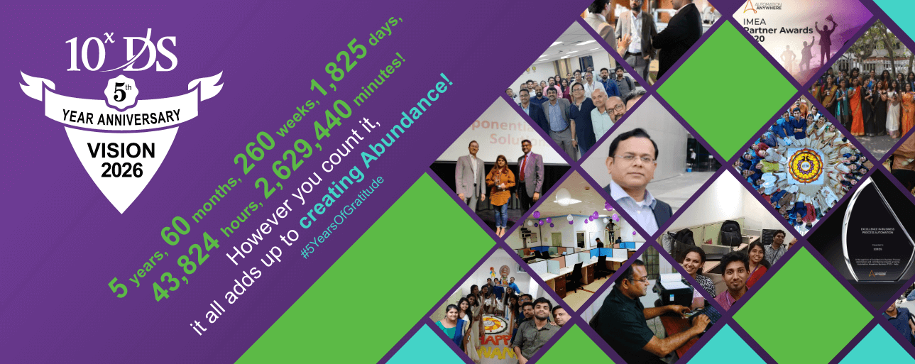 Celebrating 5th Anniversary of 10xDS