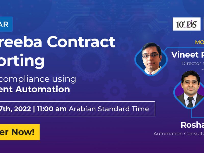Dhareeba Contract Reporting Automation Webinar