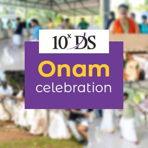 Onam celebration at 10xDS 2022