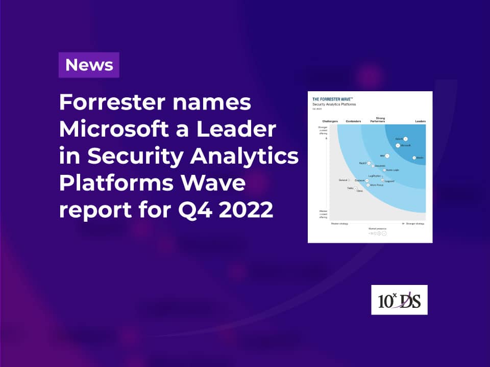 Forrester names Microsoft a Leader in Security Analytics Platforms Wave report for Q4 2022