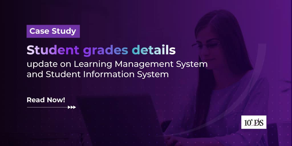 Student Grades Details Update on Learning Management System and Student