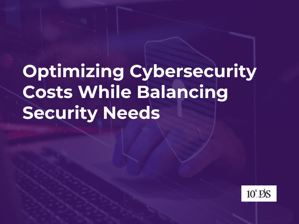 Optimizing Cybersecurity Costs While Balancing Security Needs