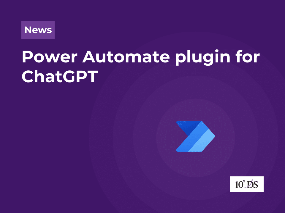 Power Automate plugin for ChatGPT