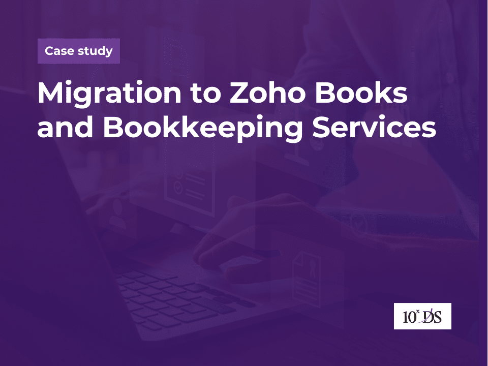 Migration to Zoho Books and Bookkeeping Services