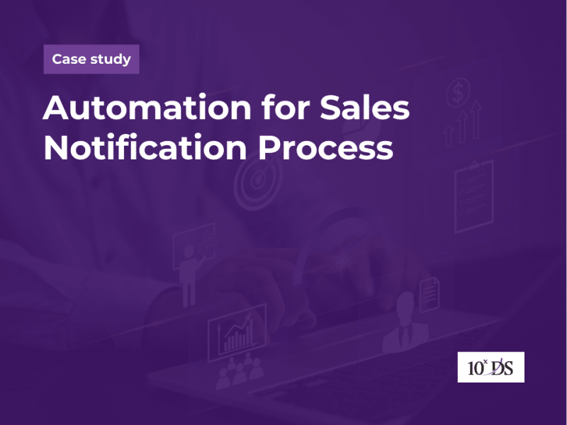 Automation for Sales Notification Process